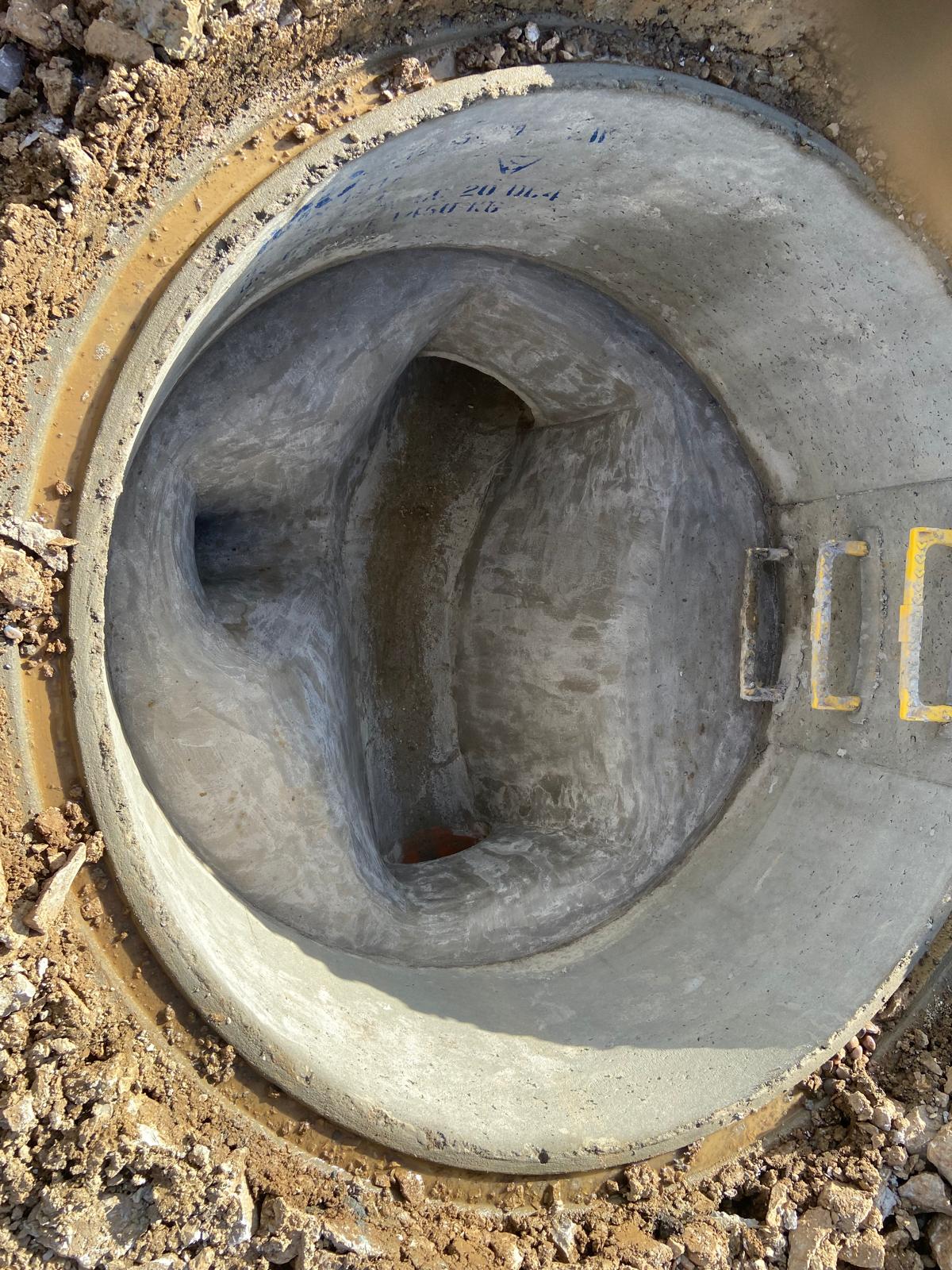 Sewer pipe installation